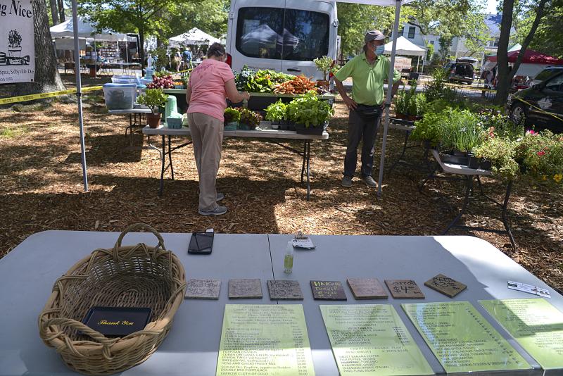 Herbs, Spice, Everything Nice is set up for contactless transactions.